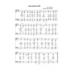Ganz, ergeben, Stille