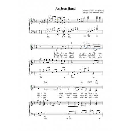 An Jesu Hand